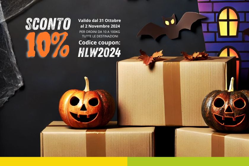 spedire ad Halloween con SpedireAdesso.com