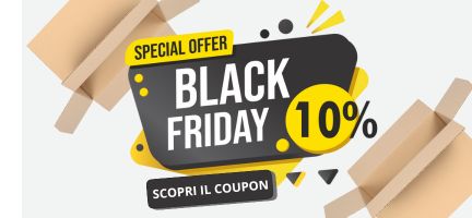 banner codice sconto spedizione