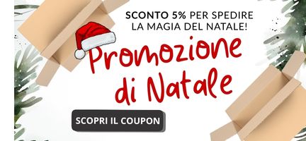banner codice sconto spedizione Natale