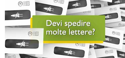 spedire molte lettere