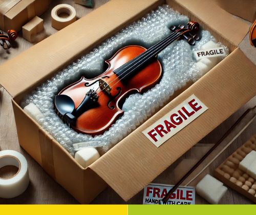 Spedire violino