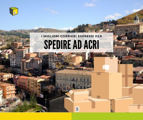 corrieri per spedire ad ACRI