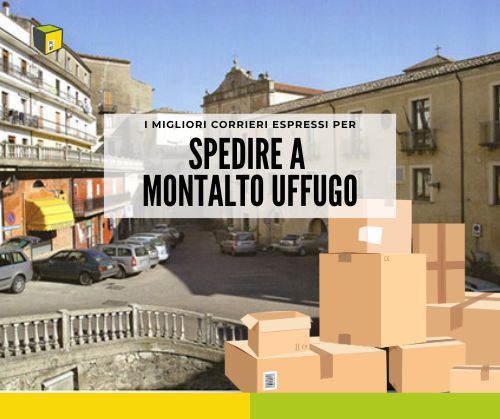 corrieri spedire montalto uffugo