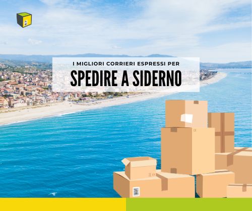 corrieri spedire siderno