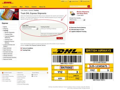 dhl tracking mexico